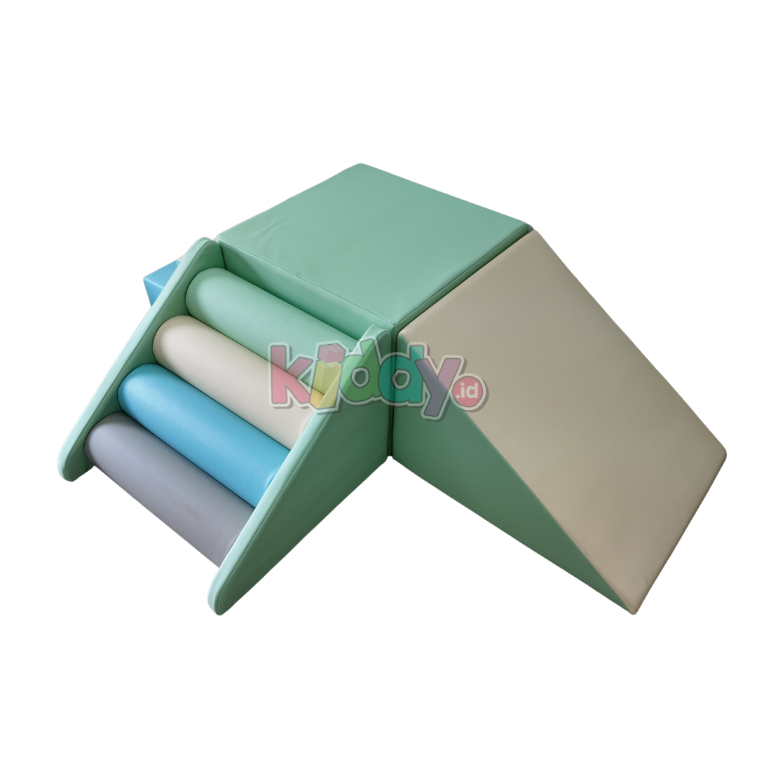Softplay Climb & Slide Corner – Blue 3