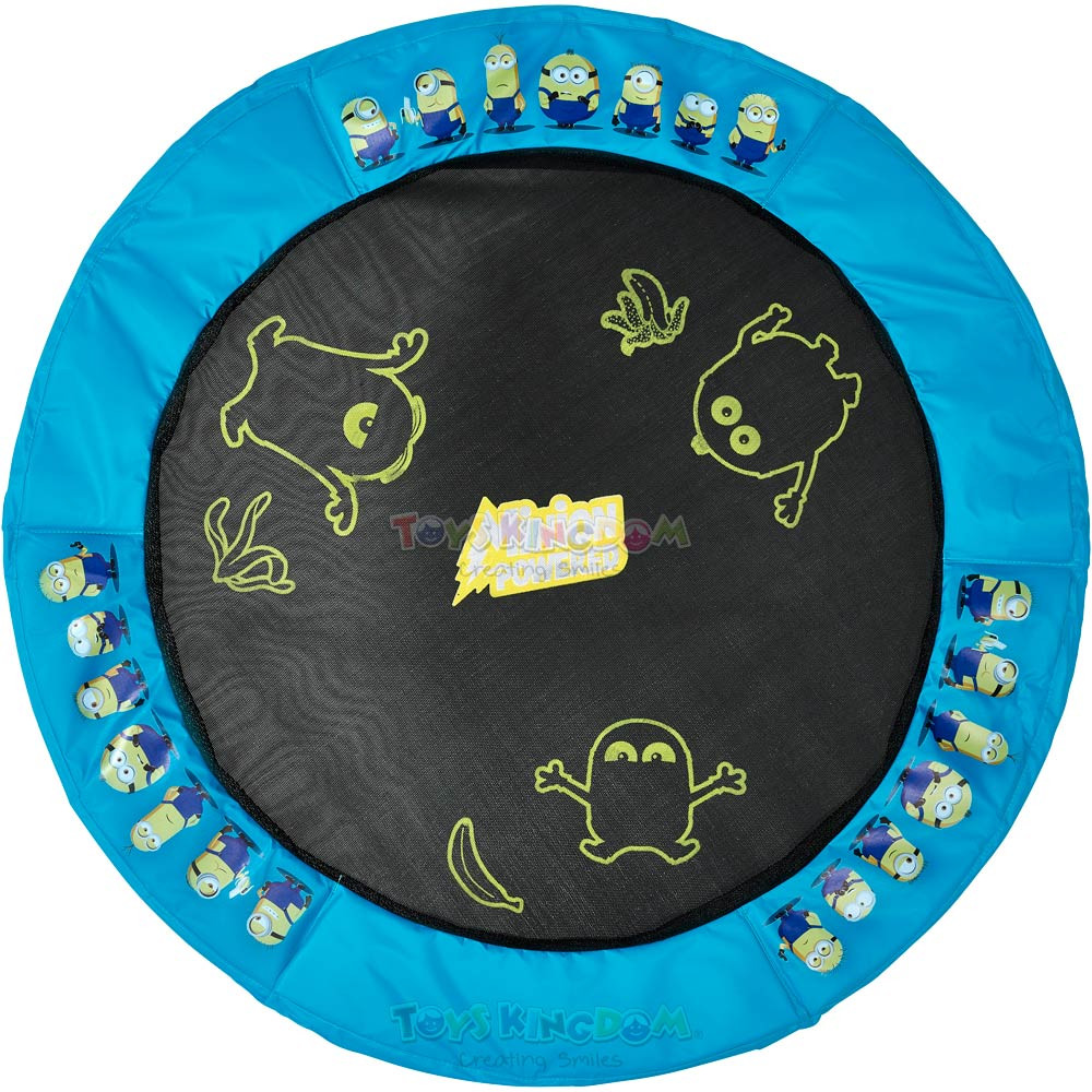 Plum Junior Trampoline & Enclosure 4.5ft – Minions (Defect) 2