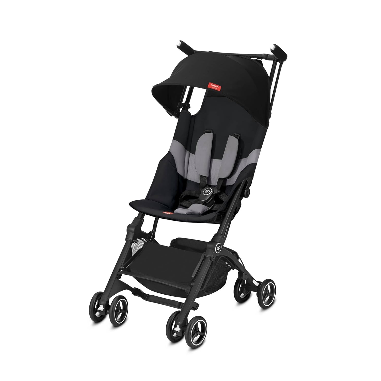 GB Pockit+ All Terrain Compact Stroller – Black