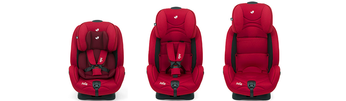 Joie Meet Stages Non ISOFIX Car Seat - Cherry 2