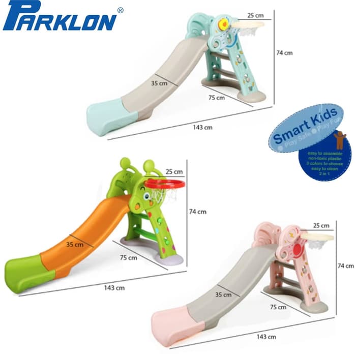 Parklon Fun Slide Perosotan – Pink 2