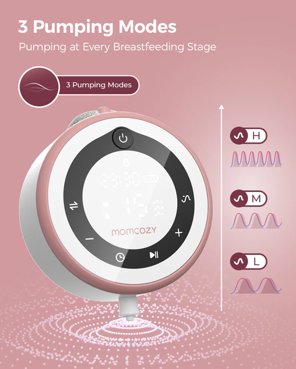 Momcozy V1 Pro Hospital-Grade Wearable Breast Pump 4