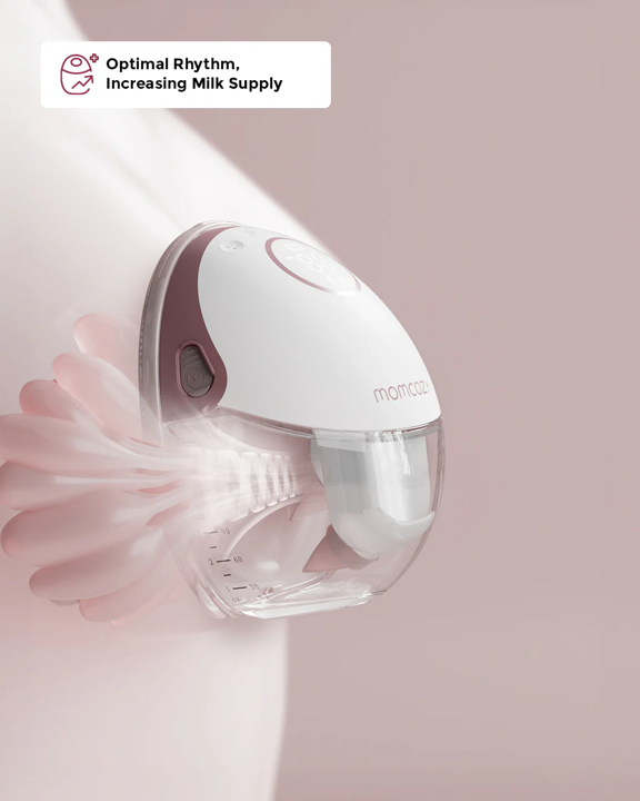 Momcozy M6 Mobile Style™ Hands-free Slim Breast Pump (1pcs) 4