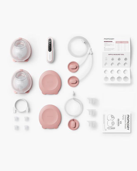 Momcozy V2 Pro Hospital-Grade Wearable Breast Pump Ultra-light & Potent 3