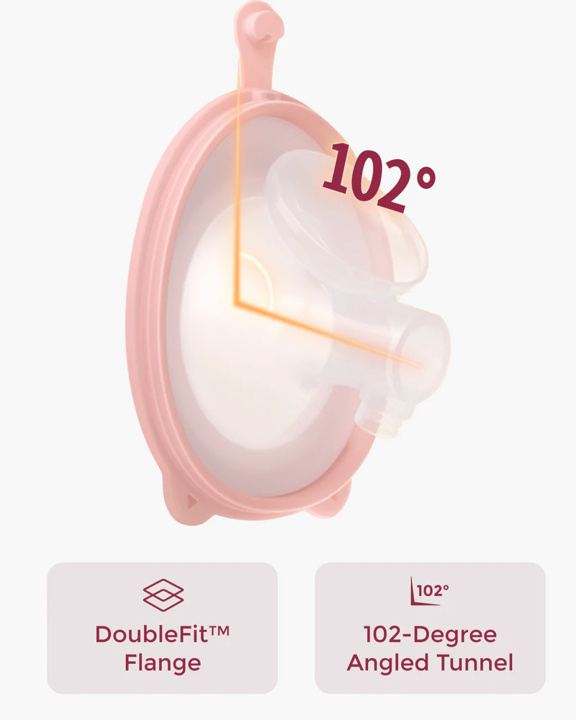 Momcozy V2 Pro Hospital-Grade Wearable Breast Pump Ultra-light & Potent 4