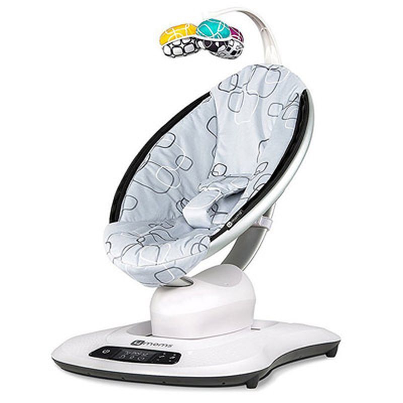 4moms Mamaroo 4.0 Bouncer – Asia Silver Plush