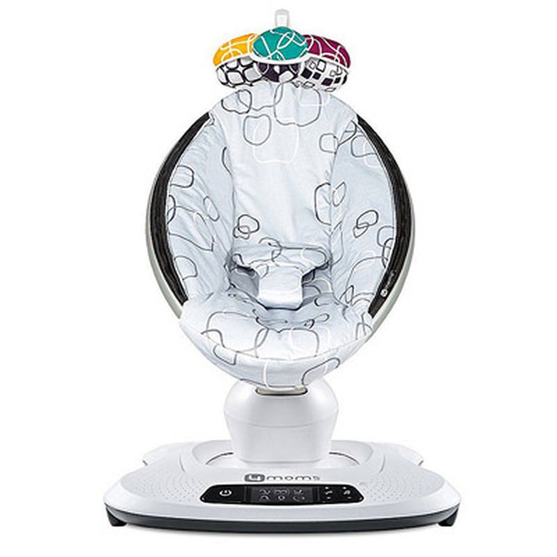 4moms Mamaroo 4.0 Bouncer – Asia Silver Plush 2