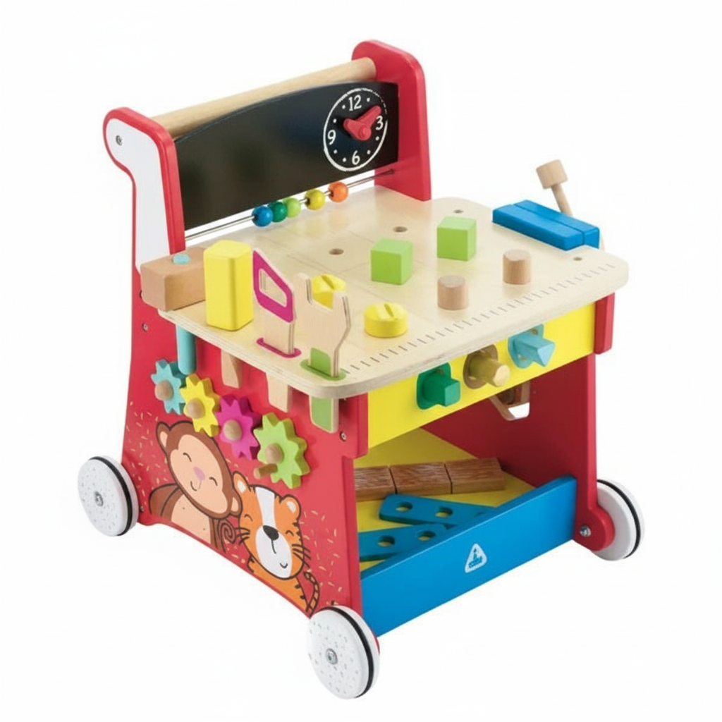 ELC Wooden Activity Workbench Walker