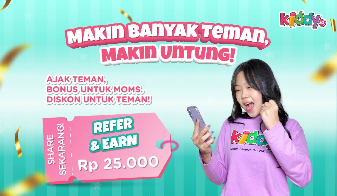 Refer & Earn Rp 25.000